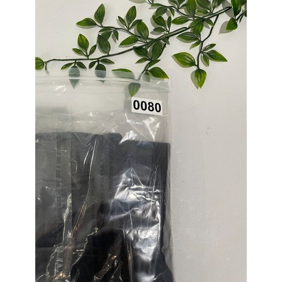 Athleta Black Stretch Cargo Pants Size 14P With Zipper Pockets - Picture 11 of 15